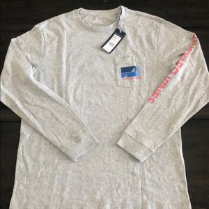 Vineyard Vines Long Sleeve Men’s Pocket Tee